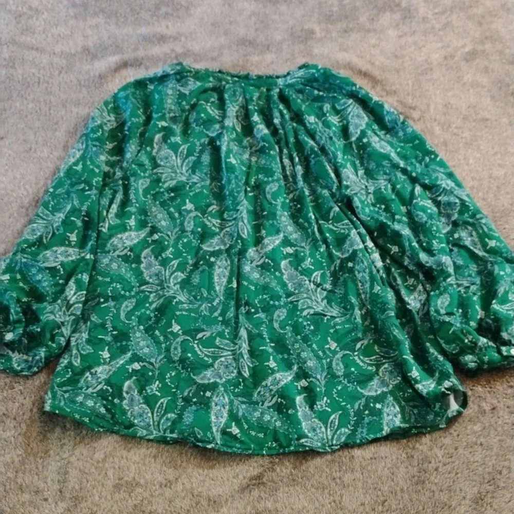 J. Jill Paisley Button Down